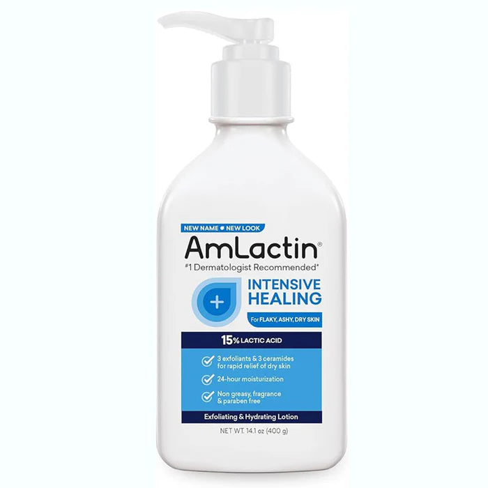 AmLactin Intensive Healing 15% Lactic Acid Body Lotion — 7.9 oz